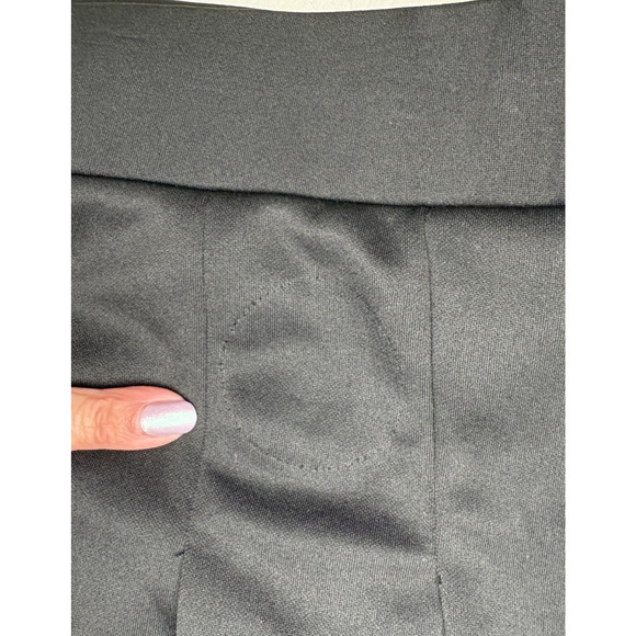 Spirit Halloween Cheer Skirt Adult Sz XL Black White Trim Cosplay Cheerleader - Picture 6 of 6